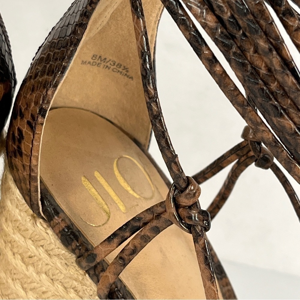 JLO wedge  sandals heels - Picture 6 of 7